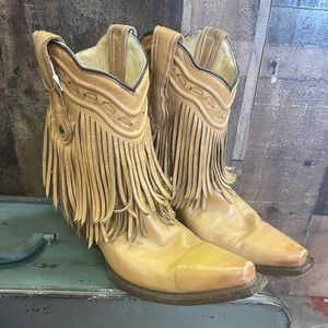 Corral Fringe Booties